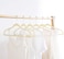 Red Dot Gift 100-Pack Kids Non-Slip Velvet Hangers - ( 35Cm / 14 Inch )Nursery Clothes Hangers, Toddler Hangers, 360 Chrome Swivel Hook (Beige, 100)