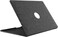 Levelo Gevena Leather Cover For Macbook Pro: Silicone Bottom Base, Precise Cutouts, Lightweight, Ultra-Thin, Secure (Black, 15")