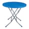 Helal and Golden Star Venice Round Table With Metal Leg