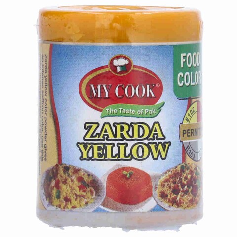 My Cook Food Color Zarda Yellow 25 gr