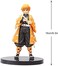 Zaroter 15 cm Demon Slayer: Kimetsu no Yaiba Standing Collectible PVC Model Toys Action Figure (Zenitsu Agatsuma)