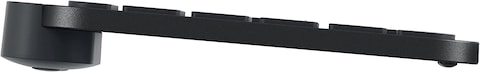 Logitech Mx Keys Advanced Illuminated Wireless Keyboard, Bluetooth, Tactile Responsive Typing, Backlit Keys, USB-C, Pc/Mac/Laptop Windows/Linux/iOS/Android, English Layout Qwerty - Graphite Black