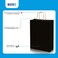 Markq Black Paper bags with handles 33 x 26 x 12 cm Large Kraft Gift bags for Birthday Party Supplies, Weddings, Shopping, Presents (12 Bags)