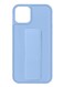 Zolo Finger Grip Holder and standing cover with Car Magnetic Multi-function Shockproof Protective Case Cover For iphone 14 Max Light Blue
