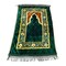 Fabienne Thick Foam Prayer Mat Anti-Slip Flannel Prayer Rug Printed 80 x 120 cm Green