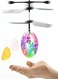 Generic Rc Flying Ball Infrared Induction LED Helicopter With Rainbow Shining LED Lights Flying Toy