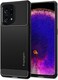 Spigen Rugged Armor designed for Oppo Find X5 case cover - Matte Black
