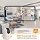 IMOU Indoor Ranger 2C 4MP Wi-Fi Security Camera, 1440P Pan/Tilt Dome Camera, Human Detection, Smart Tracking, Two-way Audio and Night Vision