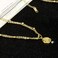 Aiwanto Anklet Ankle Chain Double Layer Anklets