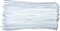 AL ARQAM Zip Ties, 100 Pcs 2.5x150 MM Cable Tie, Adjustable Durable Self-locking Nylon Zip Cable Ties for Home Office Garage Workshop