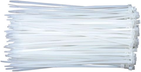 AL ARQAM Zip Ties, 100 Pcs 2.5x150 MM Cable Tie, Adjustable Durable Self-locking Nylon Zip Cable Ties for Home Office Garage Workshop