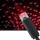 2019 Romantic Auto Roof Star Projector Lights, Flexible Romantic Galaxy Usb Night Lamp Fit All Cars Ceiling Decoration Light Interior Ambient Atmosphere -No Need To Install (Red)