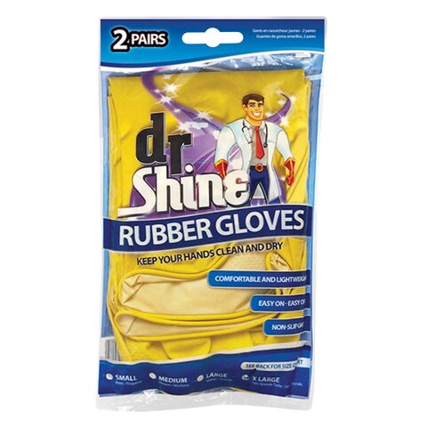 UNCLE BILLS GLOVES YELLOW 2 PAIRS