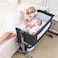 TEKNUM Moonlight Bedside Crib-Dark Grey