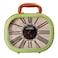 Xoom Suitcase Table Clock - Green