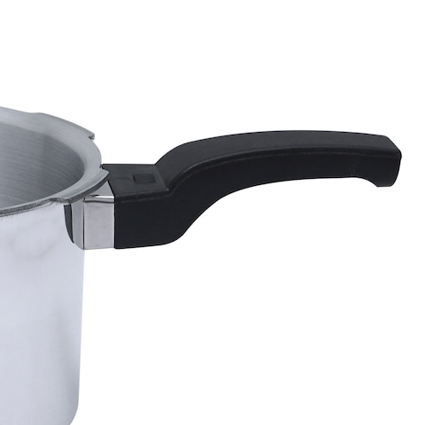 Krypton 3L Induction Base Pressure Cooker - Lightweight &amp; Durable Cooker With Lid, Cool Touch Handle And Safety Valves, Evenly Heating Base, Perfect For Rice, Meat, Veggies &amp; More