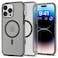 Spigen Ultra Hybrid (MagFit) designed for iPhone 14 Pro Max case cover compatible with MagSafe - Frost Black