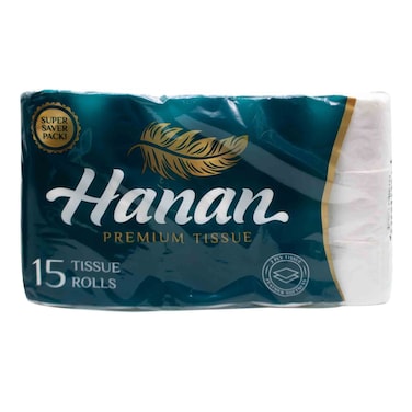 Hanan Toilet Rolls 15 Pack