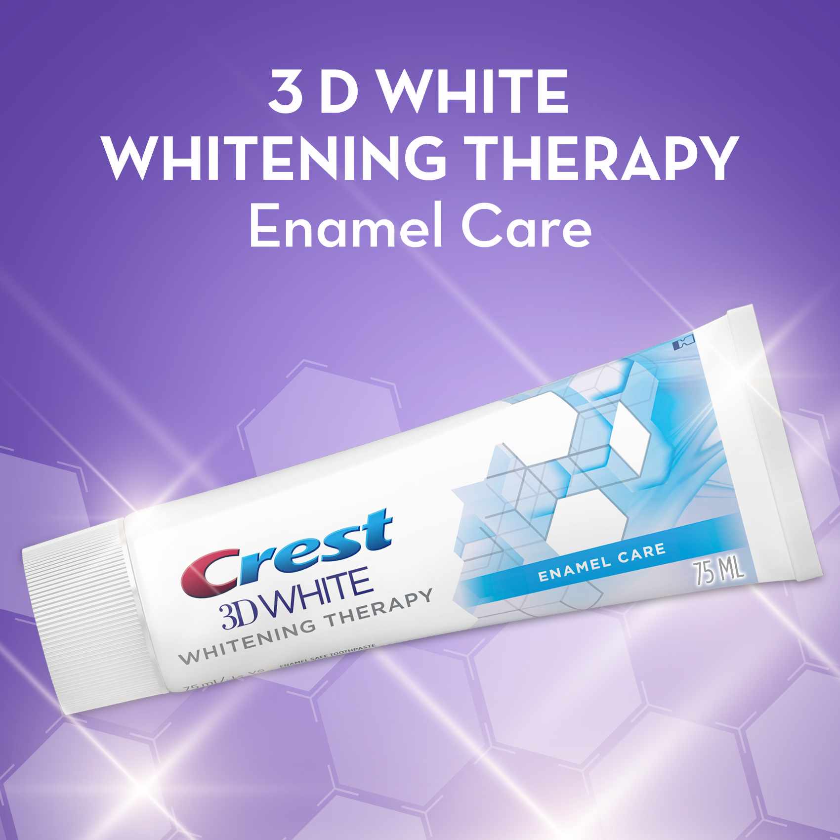 Crest 3D Whitening Therapy Enamel Care Toothpaste 75ml