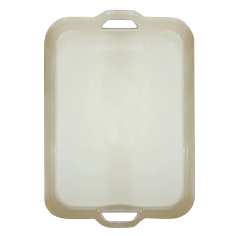 Jolly 2 Handle Tray 17.5 Inch White