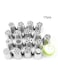 Generic 17-Pieces Cake Nozzle Set Silver