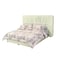 In House Geneva Velvet Bed Frame - Queen - 200x140 cm - Dark Gray