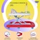 Lovely Baby Foldable Kids Walker BW237 with Adjustable Height, Musical Toys, Rotating Wheels, Comfortable &amp; Safe Activity Walker for Toddlers, Small Infant Boy Girl 6-18 months - Red