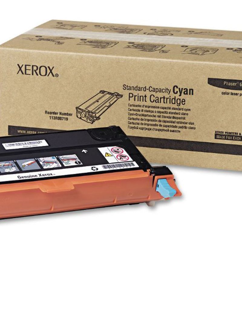 xerox Toner Cartridge For Phaser 6180 Cyan