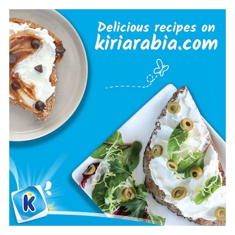 Kiri Spreadable Cream Cheese Squares 24 Portions 432g