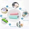 Marrkhor 4 Rolls Kitchen Disposable Cleaning Towels, Light Thin Nonwoven Cloth Reusable Dish Cloth Napkin Rag, Cleaning Wipe, 50 Sheets/Roll, Random Color