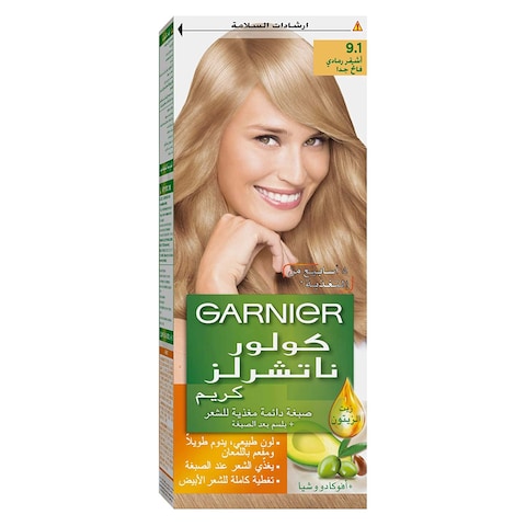 Garnier Color Naturals Hair Color Creme - 9.1 Extra Light Ash Blond