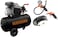BLACK+DECKER Air Compressor With 50L Tank + 6 pcs Air Tools Kit - BD205/50 + KIT-6
