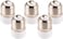 Sister-A 5pcs E27 to E14 Lamp Holder Converters E14 Screw Bulb Bases Halogen LED Light Socket E27 to E14 Lamp Adapter Converter (5PCS)