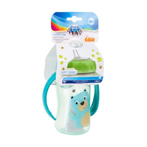 Canpol Baby Training Cup - Green Color - +6M