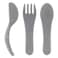Twistshake Learn Cutlery Set 3 Pieces 6+ Months  Grey