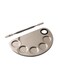 Palette With Spatula Silver/Brown