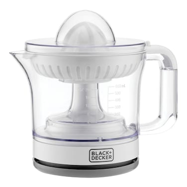 Black &amp; Decker Citrus Juicer CJ675-B5, 600 ml, 25 W, White