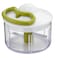 Tefal 5 Second Manual Chopper Vegetable Cutter White And Green 500ml