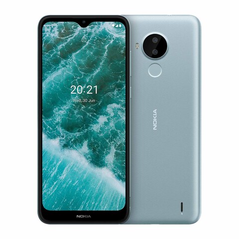 Nokia C30 - 6.82-inch 64/3GB Dual SIM 4G Mobile Phone - White