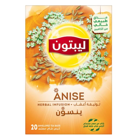 Lipton Herbal Infusion Tea  Anise 20 Teabags