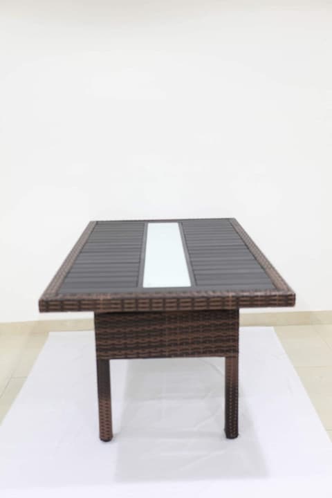 YULAN-Rattan Outdoor Dining Table (2 meter)-013