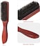 Hair Brush with Dense s Hair Brushes for Women Beard Brushes for Men Massage Brush Wooden Handle for Thin Natural Soft Fine Hair
