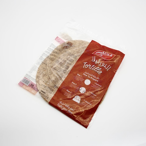 Fonte Tortilla Brown Wraps Bread 6 Pieces 250g