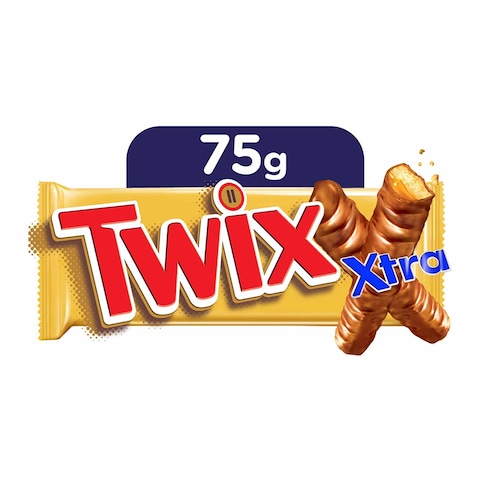 Twix Twix Extra Chocolate Bar- 75 gram