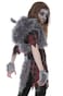 California Costumes Girl Child Werewolf Costume- Small- Red/Black