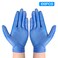 -100pcs عام/ الكثير يعاد الطبية قفازات مطاط تنظيف الأغذية العالمي قفازات المنزلية حديقة تنظيف تنظيف المنازل المطاط الأزرق