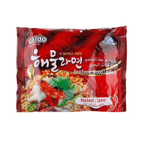 Buy Paldo Seafood Noodle Soup - 120 grams in Egypt