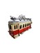 Decorative Metal Bus Classic Vintage Handmade Nostalgic