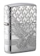Zippo 49027 167 Patriotic Design High Polish Chrome Windproof Lighter