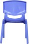 Rbwtoys Plastic Kids Chair, Durable And Lightweight, 44cm Height Seat, Indoor Or Outdoor Use For Boys Girls RW-17109, Blue